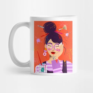 Arty Lady Mug